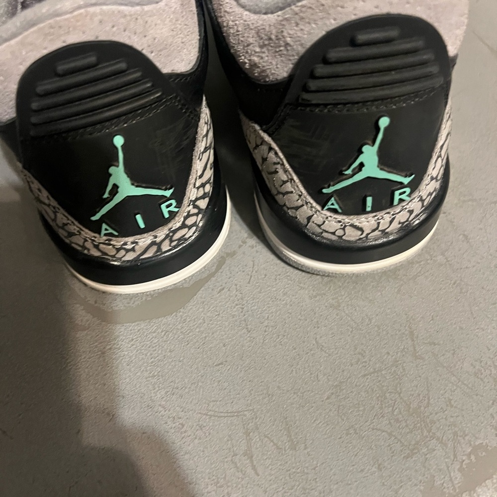 Air Jordan Sneakers with Mint Accents no box